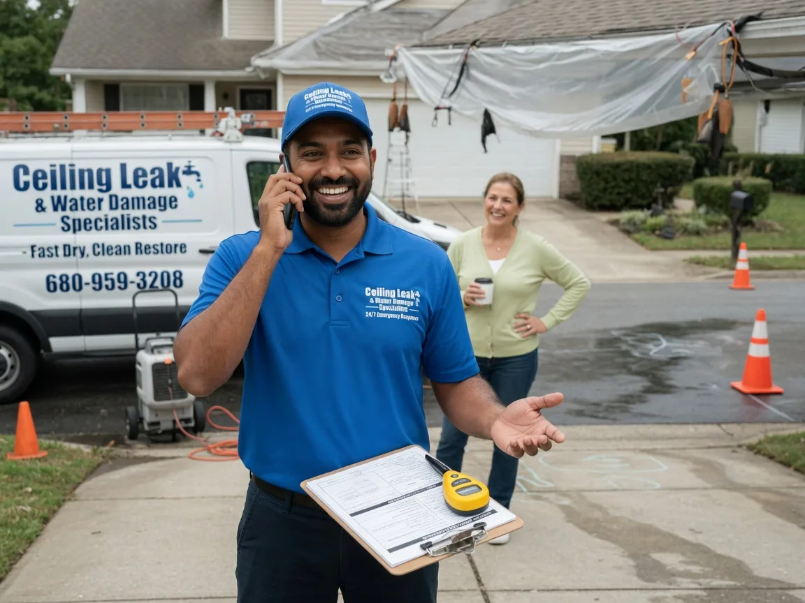 Ceiling Leak Cleanup Hummelstown, PA FAQs